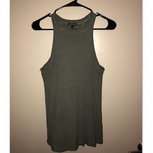 Green Halter Tank